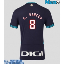 Athletic Bilbao Oihan Sancet #8 Replica Away Shirt 2025-26 Short Sleeve